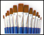 Flat Nylon Brushes 1