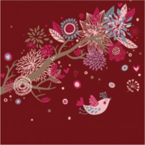 Maroon Birds